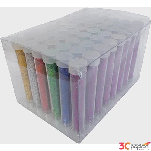 Csillámpor Cre Art 3gr 6féle színben arany, ezüst, piros, zöld, kék, ciklámen
