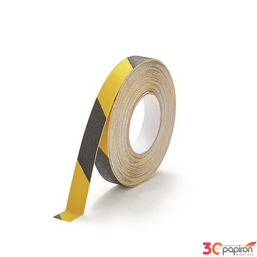 Csúszásgátló szalag 2,5cmx15m DURABLE DURALINE sárga-fekete