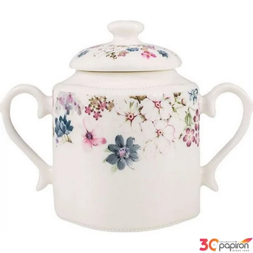 Cukortartó 220ml Porcelán Mea jade