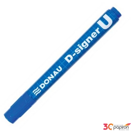 Alkoholos marker Donau D-signer U 2-4mm kúpos kék Írószerek DONAU 7371001-10PL