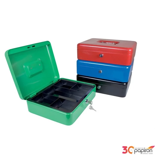 PénzKazetta Donau15, 2x11,5x8 piros D5231P
