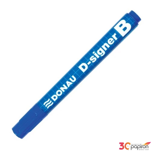 Táblamarker DONA D-signer B' 2-4mm kerek hegyű kék Írószerek DONAU 7372001-10PL