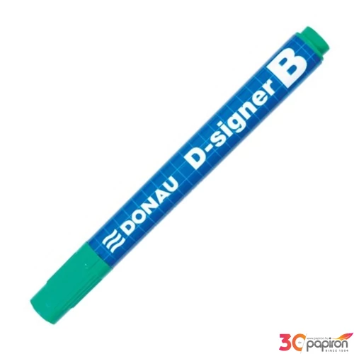 Táblamarker DONA D-signer B' 2-4mm kerek hegyű zöld Írószerek DONAU 7372001-06PL