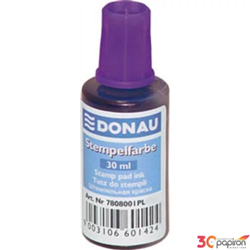 Bélyegzőfesték Donau lila 30ml DONAU 7808001PL-F23