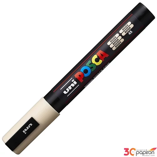 Decormarker UNI-BALL Posca 1,8-2,5mm bézs akril marker Írószerek UNI-BALL PC-5M