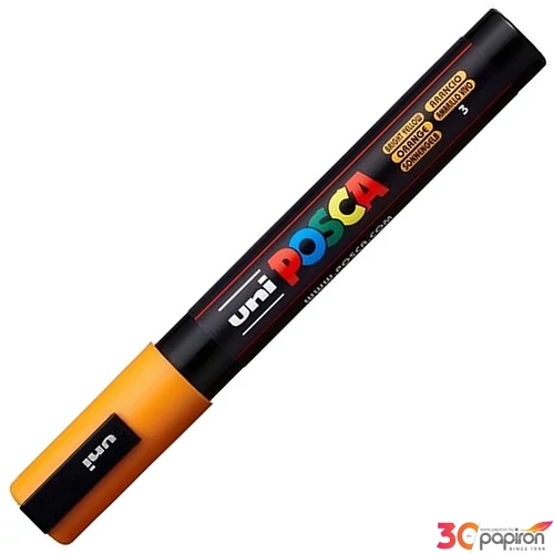 Decormarker UNI-BALL Posca 1,8-2,5mm vízbáz akril marke ragyo.sárga Írószerek UNI- Posca  PC-5M
