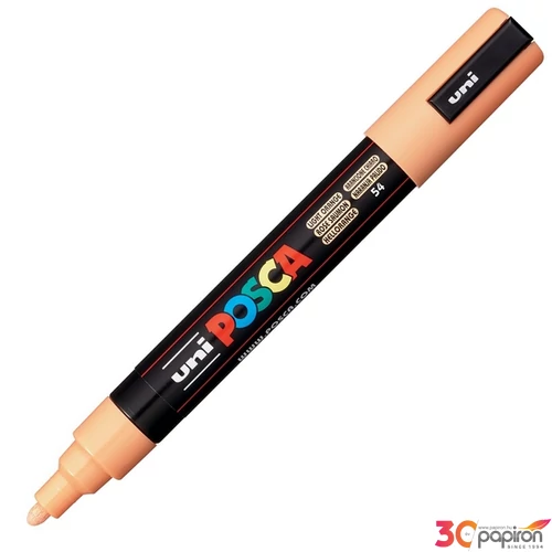 Decormarker UNI-BALL Posca 1,8-2,5mm világos narancssárga Írószerek UNI-BALL PC-5M akril marker