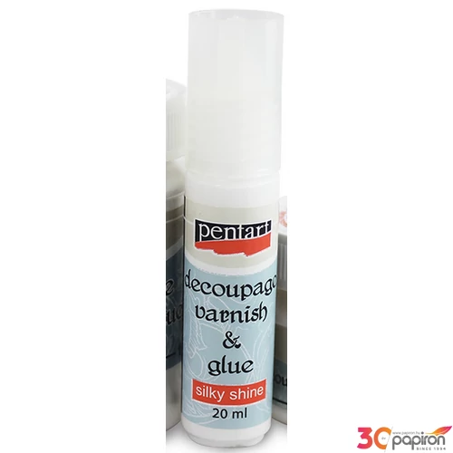 Ragasztólakk Decoupage 20ml selyemfényű Pentart 5001