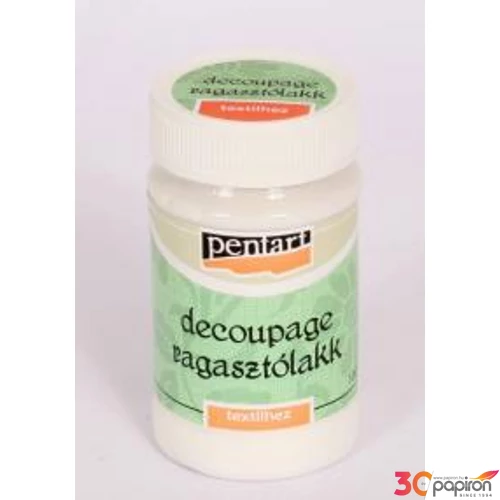 Ragasztólakk Decoupage 100ml textil Pentart 5030