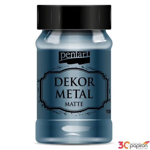 Dekorfesték matt 100ml Dekormetál matt Oxford kék