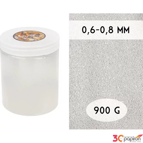 Dekorhomok 1kg Feh.0,6-0,8 