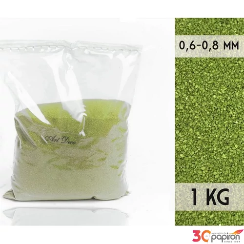 Dekorhomok 1kg Lime 0,6-0,8 