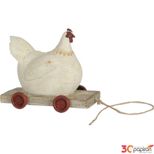 Tavaszi dekor 65cm fukszia lila 17x17x65cm SDDST5