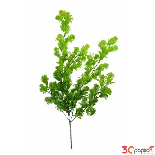 Selyemvirág - művirág csokor 73cm, zöld