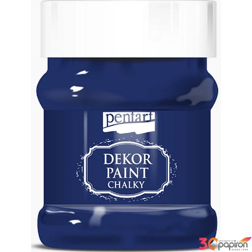 Dekor krétafesték 100ml kék