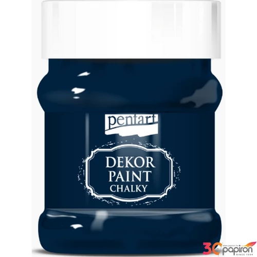Dekor krétafesték 100ml tengerészkék