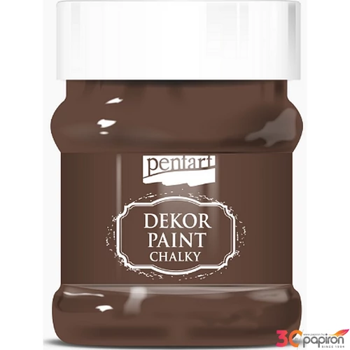 Dekor krétafesték 230ml gesztenyebarna