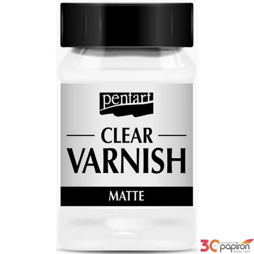 Dekor lakk Színtelen matt lakk oldószeres 100 ml