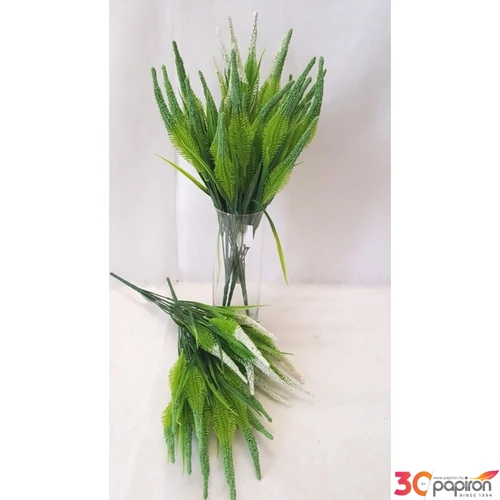 Selyemvirág - művirág bokor hosszú kúpos, 50cm