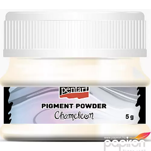 DEKOR Pigmentpor Pentart Chameleon 5 g fehérarany