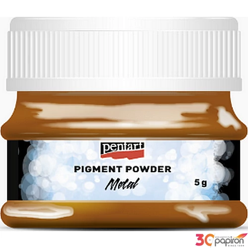 DEKOR Pigmentpor Pentart metál 5 g réz