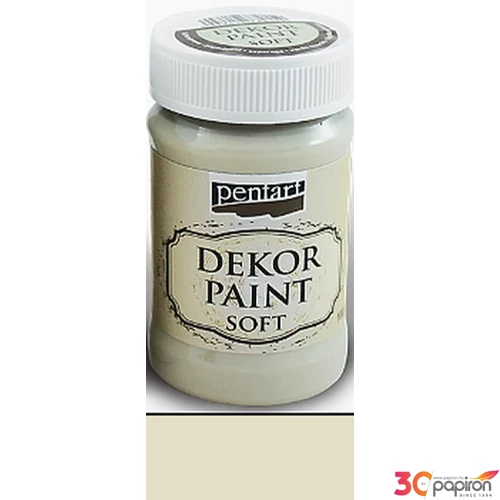 Dekorfesték lágy 100ml Pentart country-zöld 21628