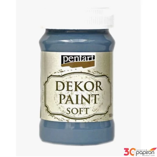 Dekorfesték lágy 100ml Pentart indigó