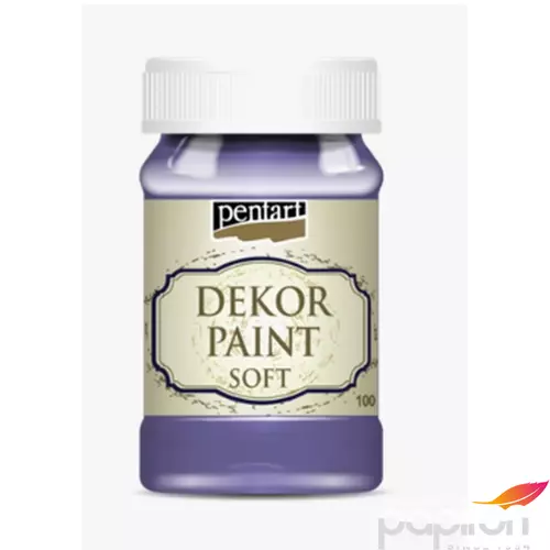 Dekorfesték lágy 100ml Pentart lila