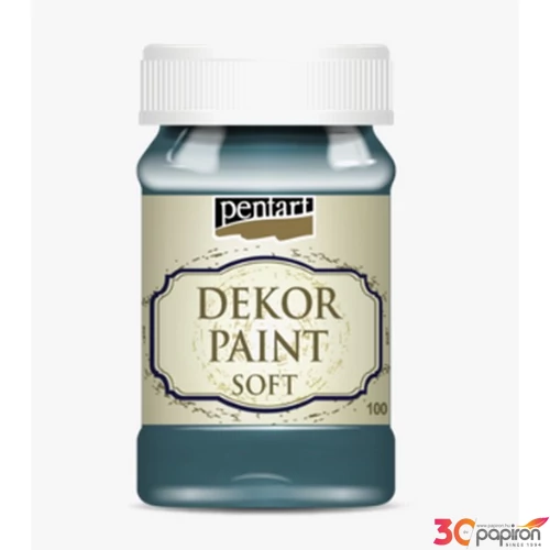 Dekorfesték lágy 100ml Pentart méregzöld