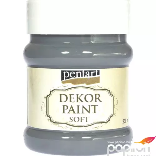 Dekorfesték lágy 230ml Pentart Galambszürke Pentart