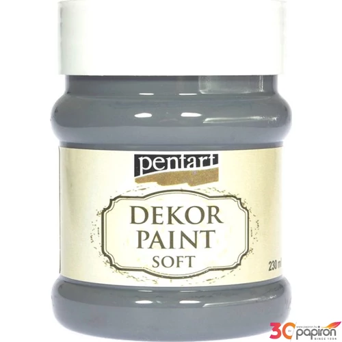 Dekorfesték lágy 230ml Pentart Galambszürke Pentart