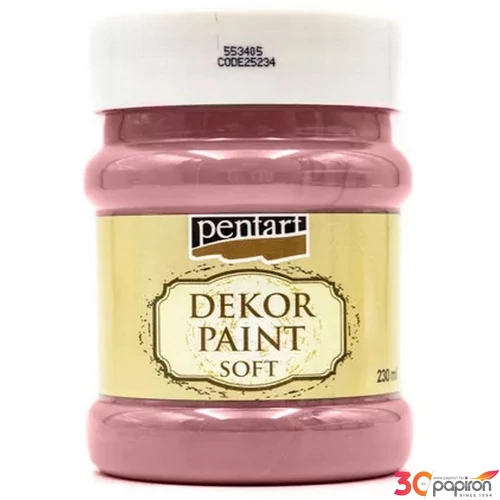 Dekorfesték lágy 230ml Pentart country lila