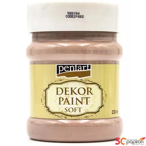 Dekorfesték lágy 230ml Pentart homok