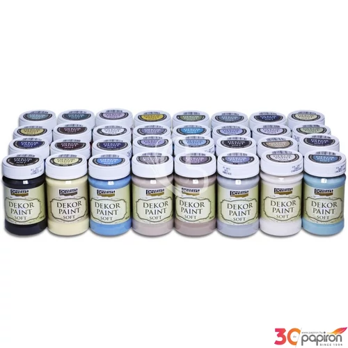 Dekorfesték lágy 230ml Pentart jégkék