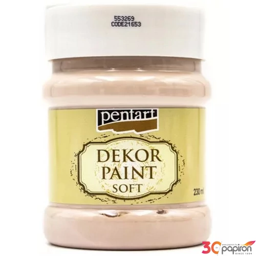 Dekorfesték lágy 230ml Pentart mandula 