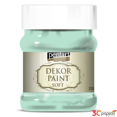 Dekorfesték lágy 230ml Pentart patinazöld 