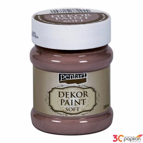 Dekorfesték lágy 230ml Pentart tejcsokoládé