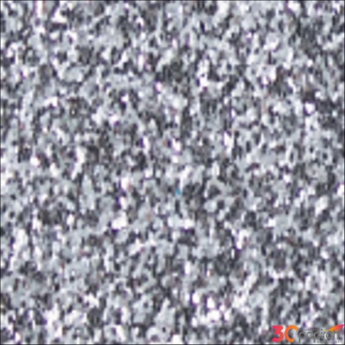 Dekorgumi - glitteres ezüst 20x30 cm 
