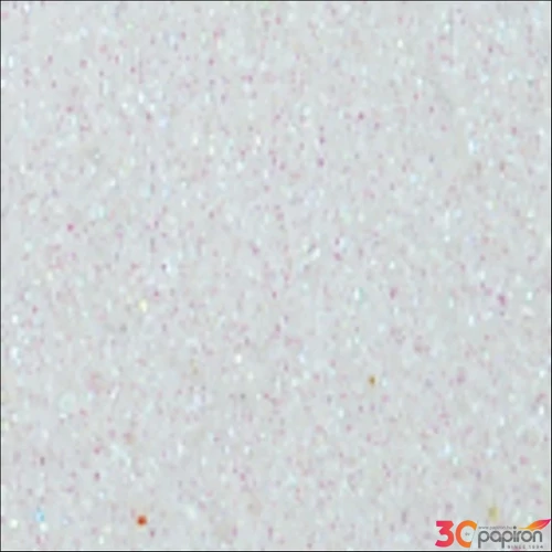 Dekorgumi - glitteres fehér 20x30 cm 