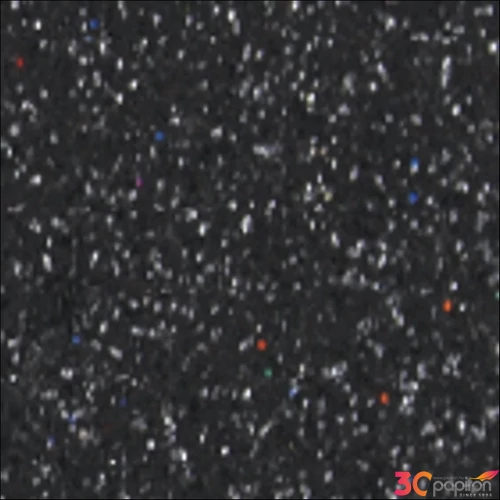Dekorgumi - glitteres fekete 20x30 cm