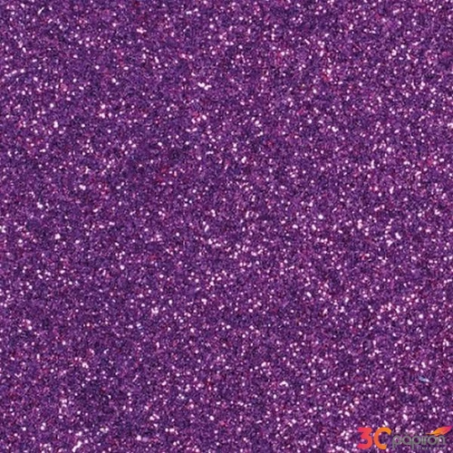 Dekorgumi glitteres lila A4