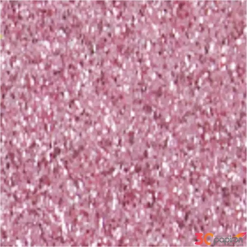 Dekorgumi glitteres pink A4