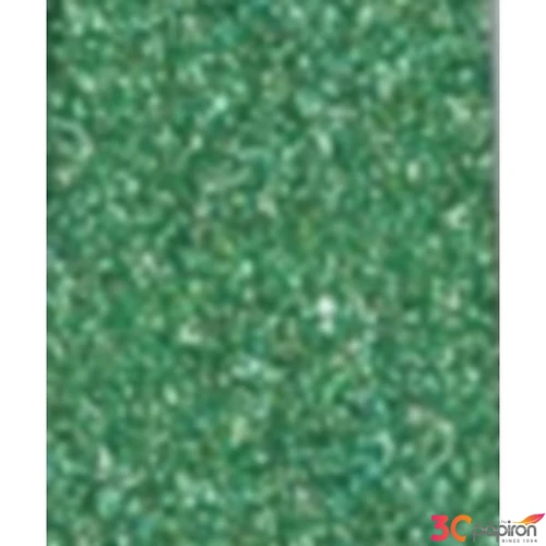 Dekorgumi glitteres s.zöld 2mm, A4 EVA gumilap
