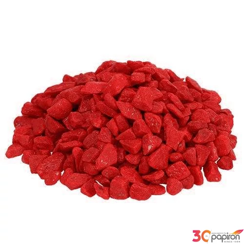 Dekorkavics festett homok 8-12mm 300gr bordó színű