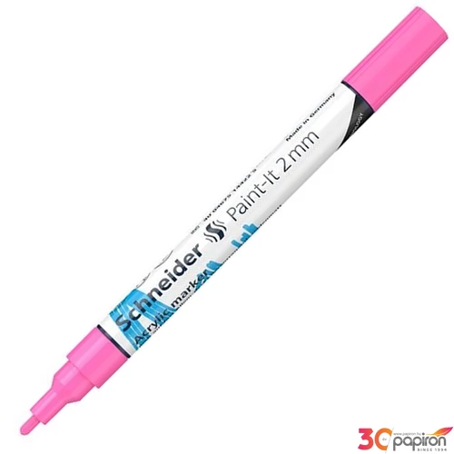 Dekormarker 2mm Schneider akril, Paint-It 310, rózsaszín TSC310R