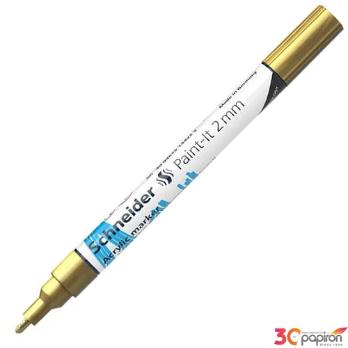 Dekormarker 2mm Schneider akril,Paint-It 310, arany TSC310A