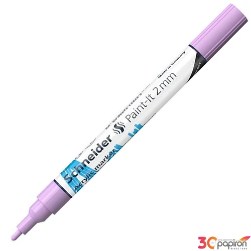 Dekormarker 2mm Schneider akril,Paint-It 310, pasztell-lila TSC310PL