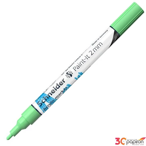 Dekormarker 2mm Schneider akril,Paint-It 310, pasztellzöld TSC310PZ
