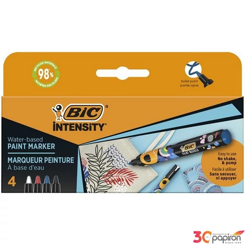 Dekormarker készlet 1,5- 2,3mm BIC 4 különböző élénk szín