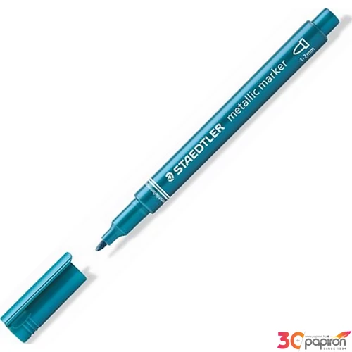 Lakk Decomarker Staedtler 1-2mm kúpos hegy metálkék kalligrafikus Írószerek 8323-373